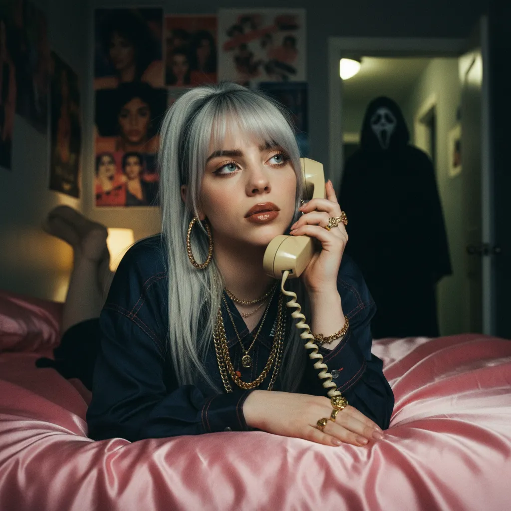 Y2K Horror Movie Poster example