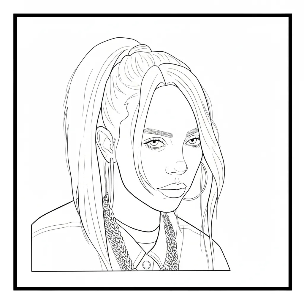 Kids Coloring Book Page example