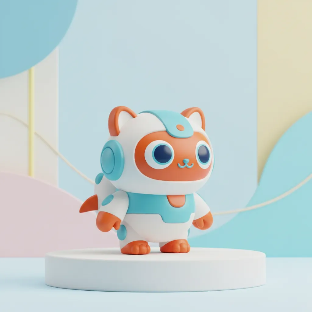 Cute 3D Toy example