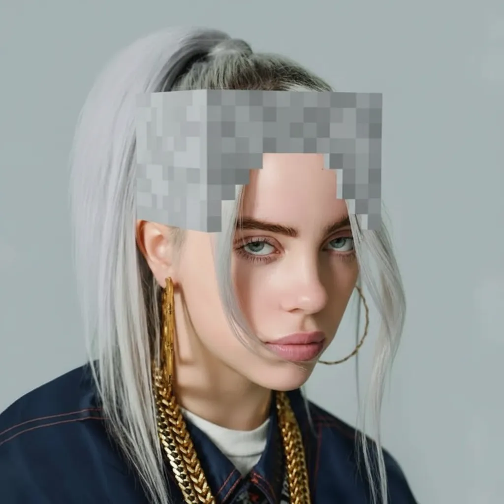 Minecraft Voxel Art example